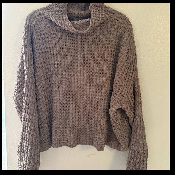 Urban Outfitters Taupe Cowl Neck Sweater - Picture 8 of 8
